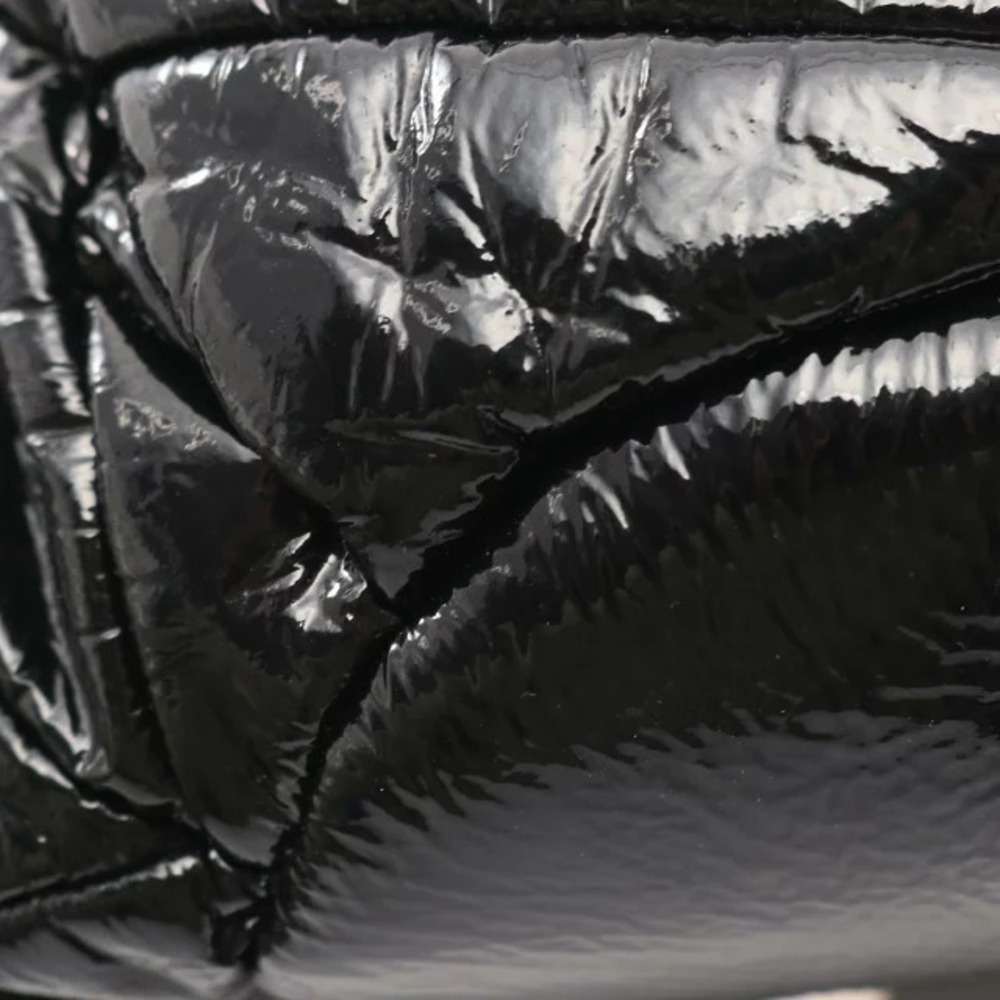 Miu MIu Quilted Handbag Patent Vernis Leather Black - Picture 5 of 9